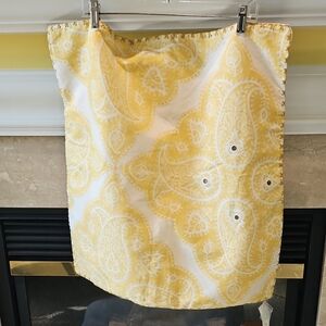 2 Pottery Barn Scarlett Embroidered Pillow Covers 24x24